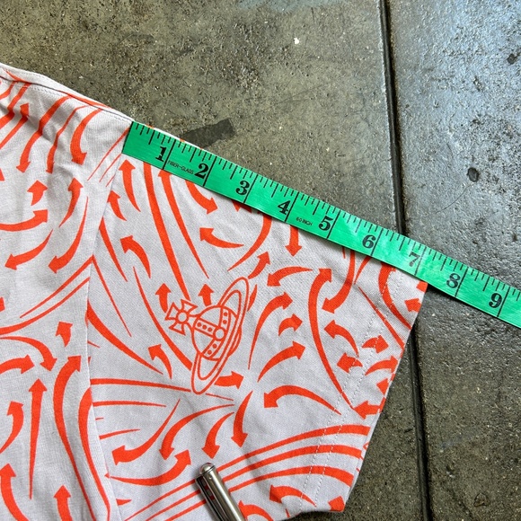 Vivienne Westwood 300$ Brand new Extra Virgin Olive Oil T Shirt w/ Orb Print - Picture 3 of 12